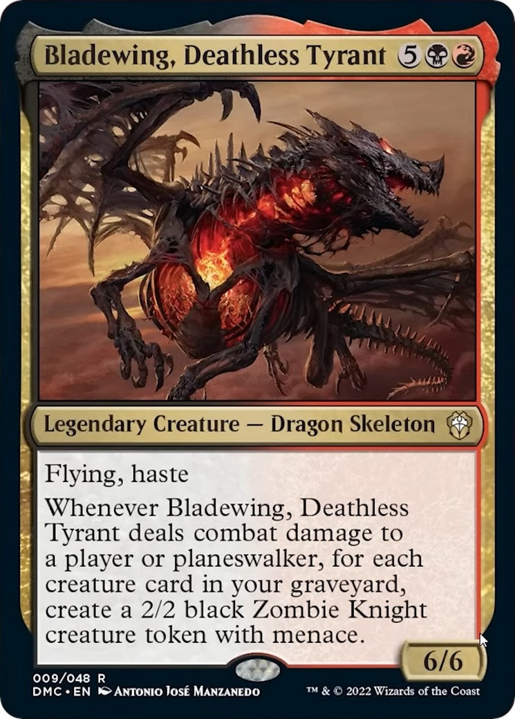 Image for Bladewing, Deathless Tyrant (9) [Dominaria United] - Magic: The Gathering