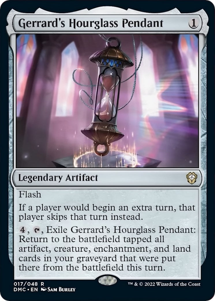 Image for Gerrard's Hourglass Pendant (17) [Dominaria United] - Magic: The Gathering