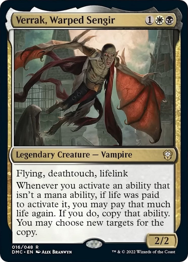Image for Verrak, Warped Sengir (16) [Dominaria United] - Magic: The Gathering