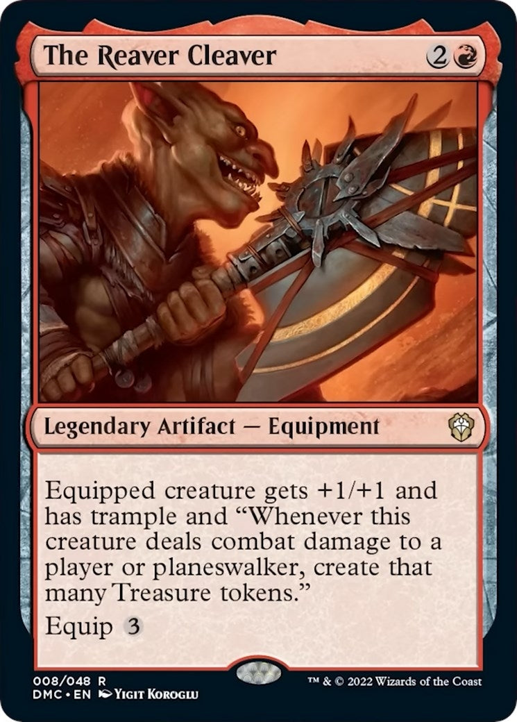 The Reaver Cleaver (8) [Commander: Dominaria United]