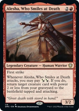 Image for Alesha, Who Smiles at Death (118) [Dominaria United] - Magic: The Gathering