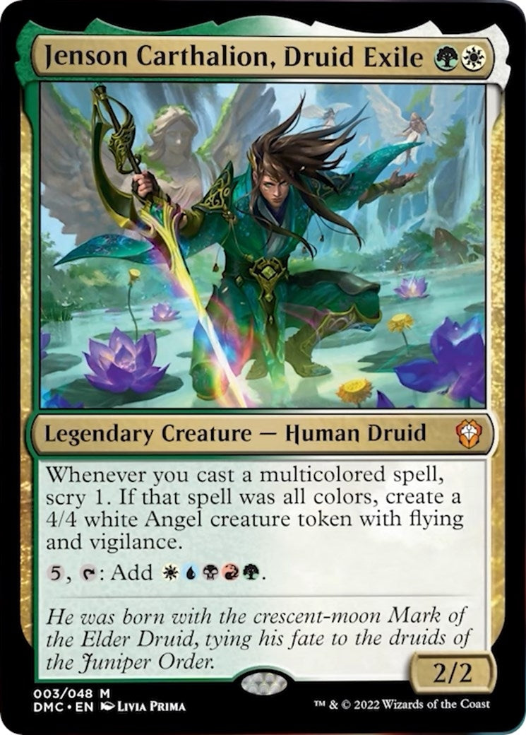 Image for Jenson Carthalion, Druid Exile (3) [Dominaria United] - Magic: The Gathering