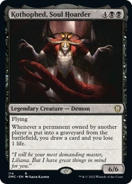 Image for Kothophed, Soul Hoarder (114) [Dominaria United] - Magic: The Gathering
