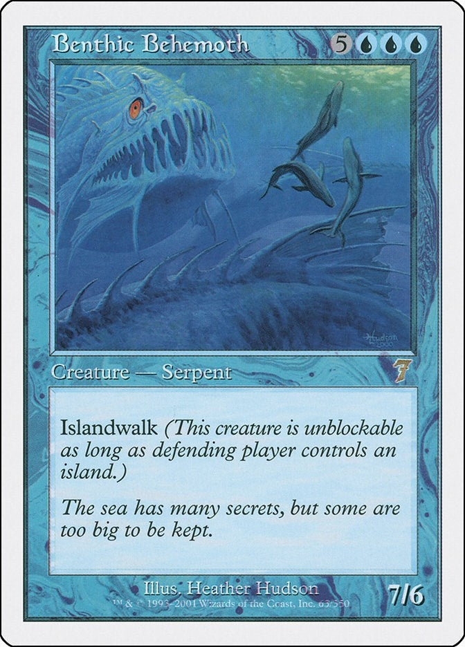 Image for Benthic Behemoth (63) [7th Edition] - Magic: The Gathering