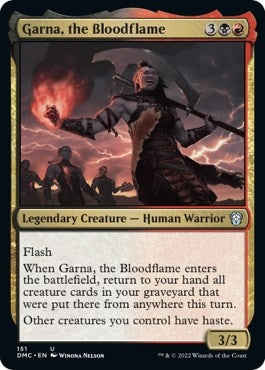 Image for Garna, the Bloodflame (151) [Dominaria United] - Magic: The Gathering