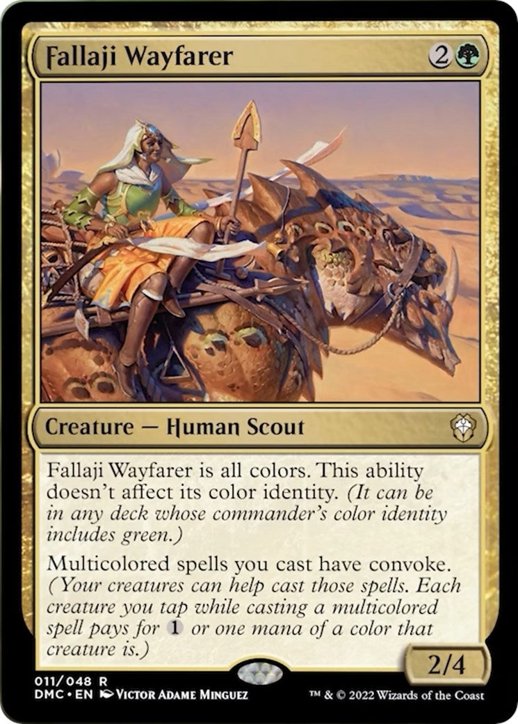 Image for Fallaji Wayfarer (11) [Dominaria United] - Magic: The Gathering