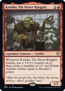 Image for Krenko, Tin Street Kingpin (124) [Dominaria United] - Magic: The Gathering