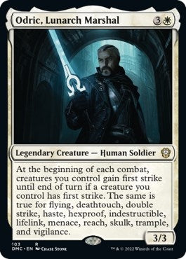 Image for Odric, Lunarch Marshal (103) [Dominaria United] - Magic: The Gathering