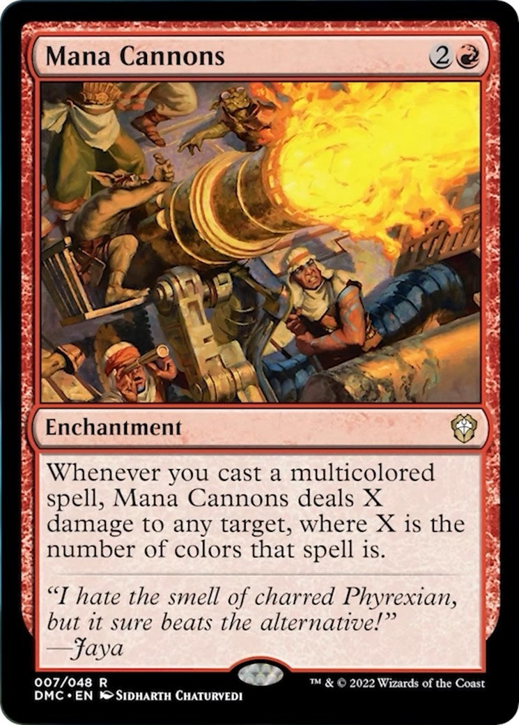 Image for Mana Cannons (7) [Dominaria United] - Magic: The Gathering
