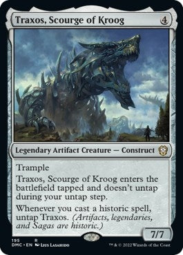 Image for Traxos, Scourge of Kroog (195) [Dominaria United] - Magic: The Gathering