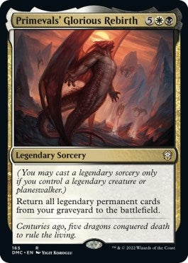 Image for Primevals' Glorious Rebirth (165) [Dominaria United] - Magic: The Gathering