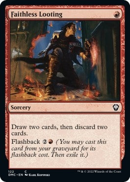 Image for Faithless Looting (122) [Dominaria United] - Magic: The Gathering