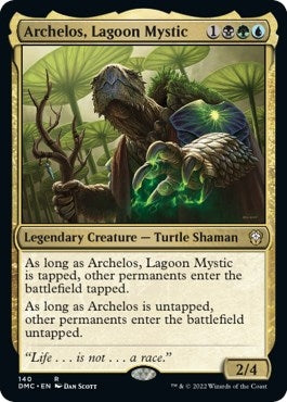Image for Archelos, Lagoon Mystic (140) [Dominaria United] - Magic: The Gathering