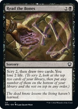 Image for Read the Bones (117) [Dominaria United] - Magic: The Gathering