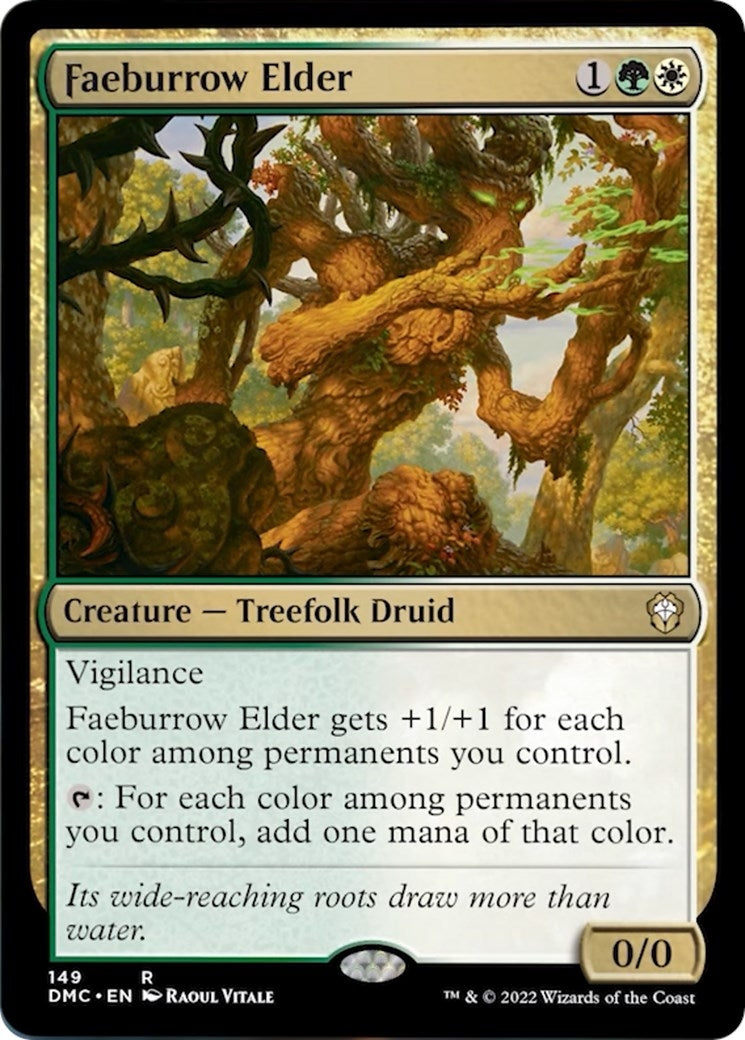 Image for Faeburrow Elder (149) [Dominaria United] - Magic: The Gathering