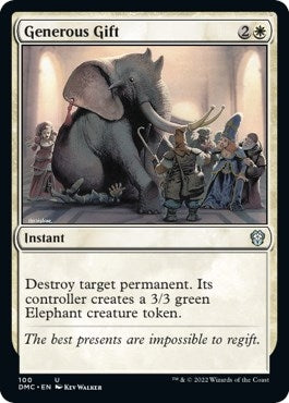 Image for Generous Gift (100) [Dominaria United] - Magic: The Gathering