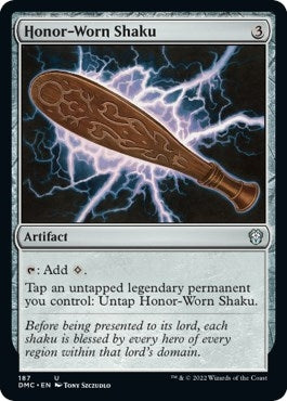 Image for Honor-Worn Shaku (187) [Dominaria United] - Magic: The Gathering