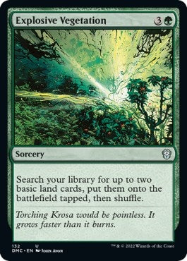 Image for Explosive Vegetation (132) [Dominaria United] - Magic: The Gathering