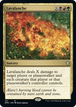 Image for Lavalanche (157) [Dominaria United] - Magic: The Gathering