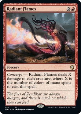 Image for Radiant Flames (126) [Dominaria United] - Magic: The Gathering