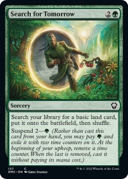 Image for Search for Tomorrow (137) [Dominaria United] - Magic: The Gathering