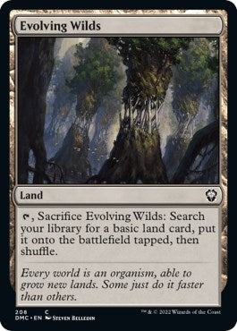 Image for Evolving Wilds (208) [Dominaria United] - Magic: The Gathering