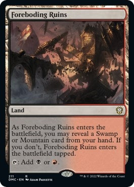 Image for Foreboding Ruins (211) [Dominaria United] - Magic: The Gathering