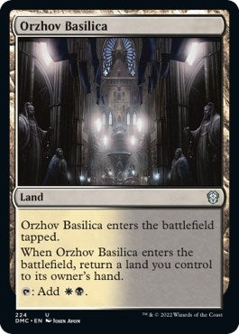 Image for Orzhov Basilica (224) [Dominaria United] - Magic: The Gathering