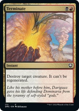 Image for Terminate (172) [Dominaria United] - Magic: The Gathering