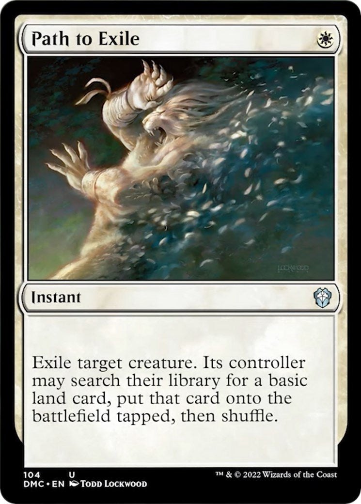Image for Path to Exile (104) [Dominaria United] - Magic: The Gathering