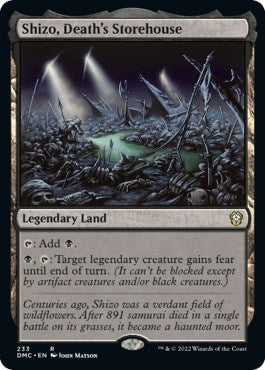 Image for Shizo, Death's Storehouse (233) [Dominaria United] - Magic: The Gathering