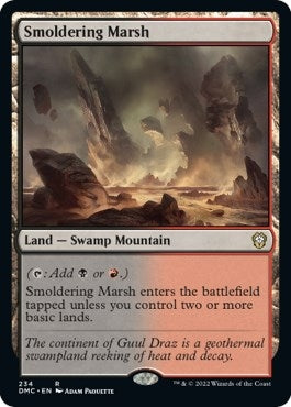 Image for Smoldering Marsh (234) [Dominaria United] - Magic: The Gathering
