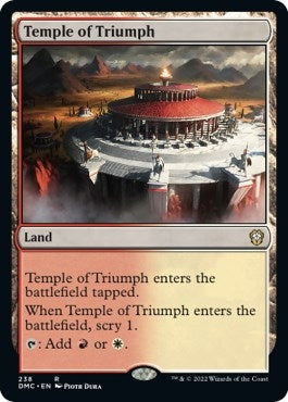 Image for Temple of Triumph (238) [Dominaria United] - Magic: The Gathering
