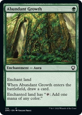 Image for Abundant Growth (128) [Dominaria United] - Magic: The Gathering