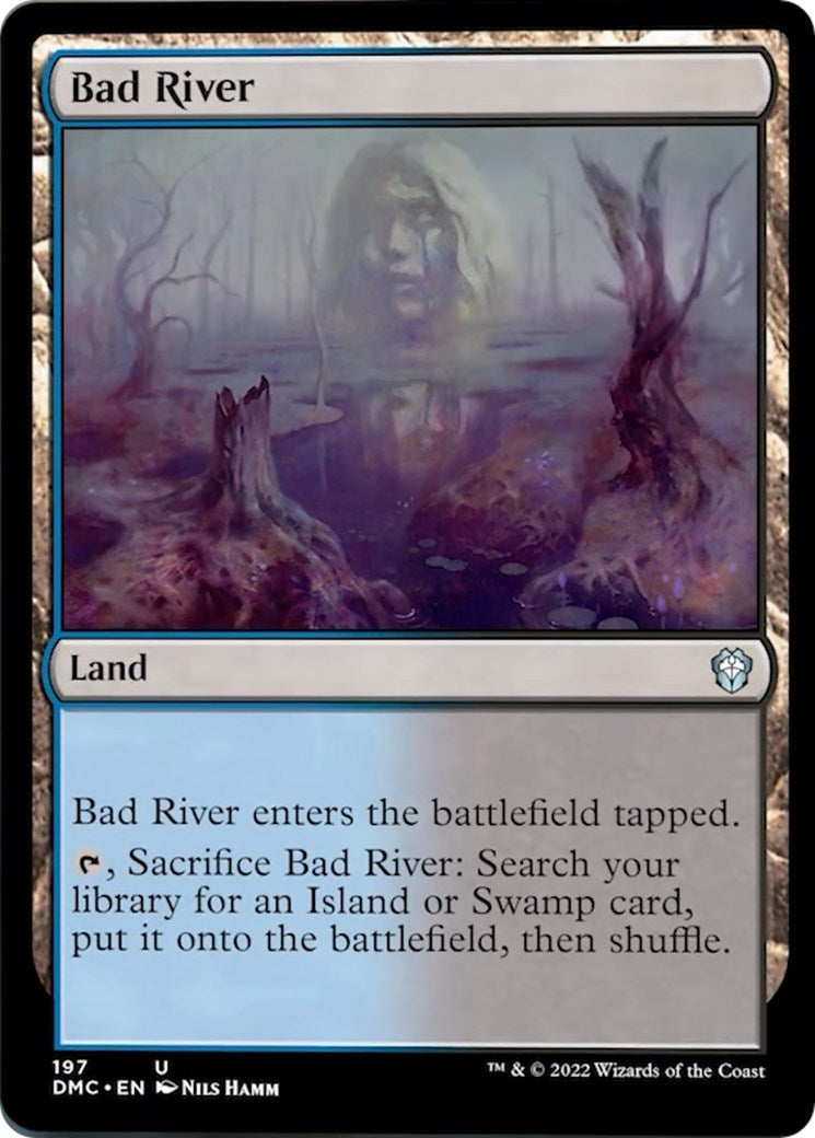 Image for Bad River (197) [Dominaria United] - Magic: The Gathering