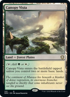 Image for Canopy Vista (201) [Dominaria United] - Magic: The Gathering