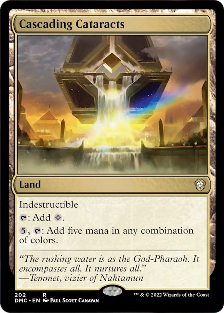 Image for Cascading Cataracts (202) [Dominaria United] - Magic: The Gathering