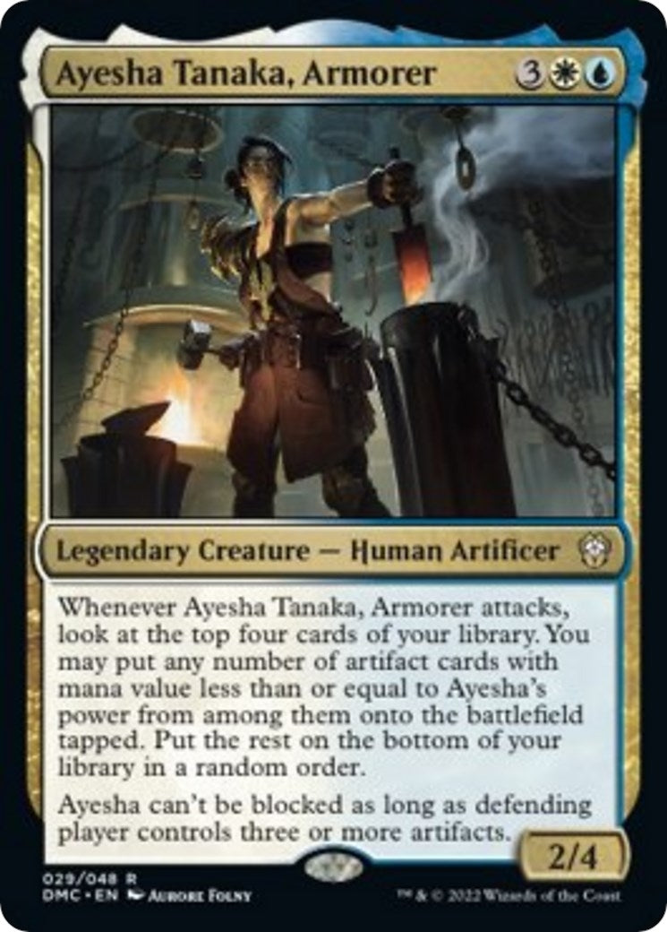 Image for Ayesha Tanaka, Armorer (29) [Dominaria United] - Magic: The Gathering
