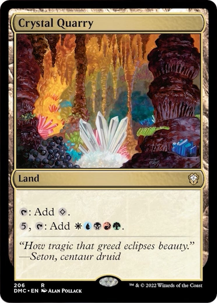 Image for Crystal Quarry (206) [Dominaria United] - Magic: The Gathering