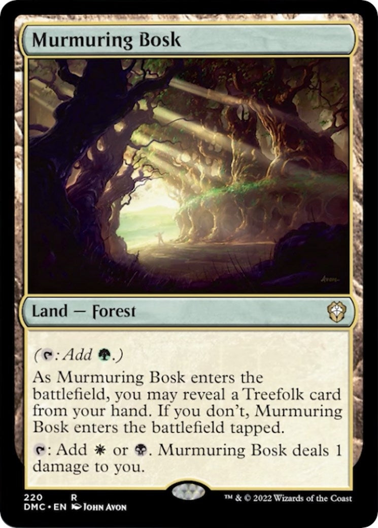 Image for Murmuring Bosk (220) [Dominaria United] - Magic: The Gathering