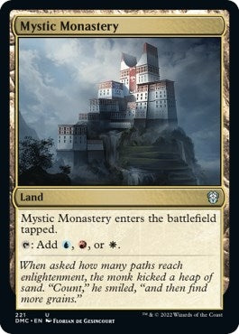 Mystic Monastery (221) [Commander: Dominaria United]