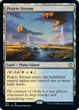 Image for Prairie Stream (225) [Dominaria United] - Magic: The Gathering