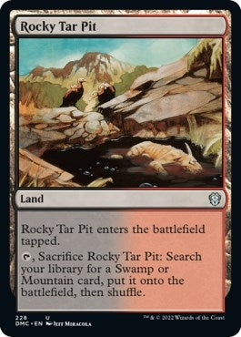 Image for Rocky Tar Pit (228) [Dominaria United] - Magic: The Gathering
