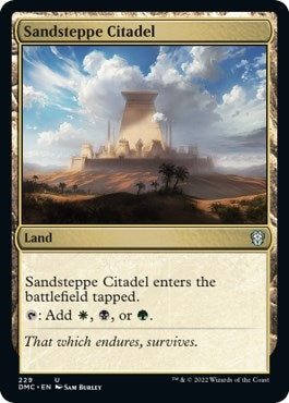 Image for Sandsteppe Citadel (229) [Dominaria United] - Magic: The Gathering