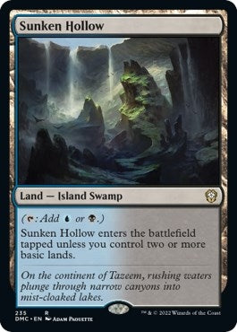 Image for Sunken Hollow (235) [Dominaria United] - Magic: The Gathering