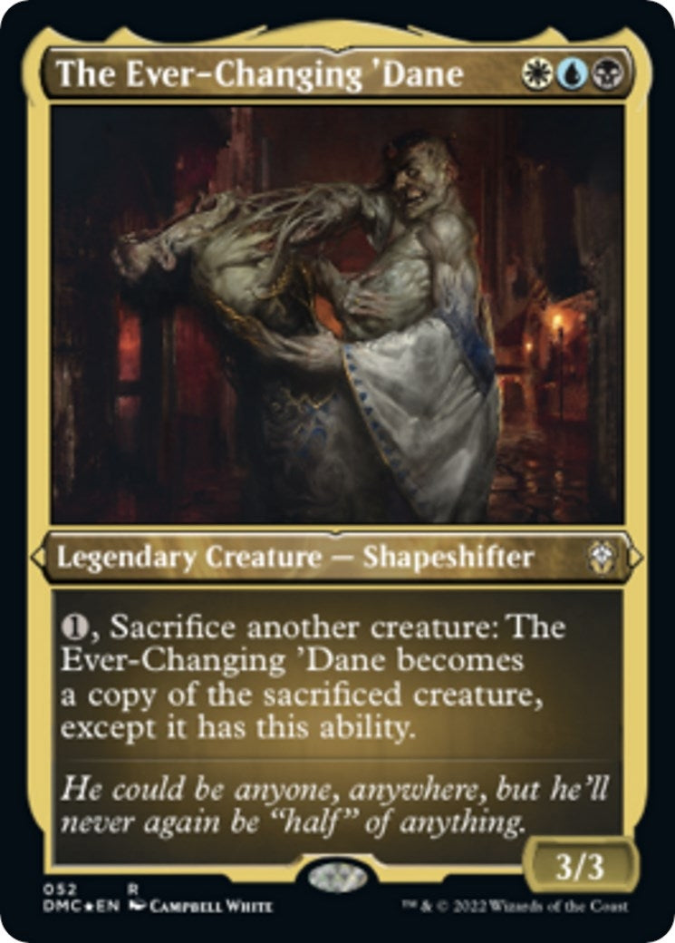 Image for The Ever-Changing 'Dane (Foil Etched) (52) [Dominaria United] - Magic: The Gathering