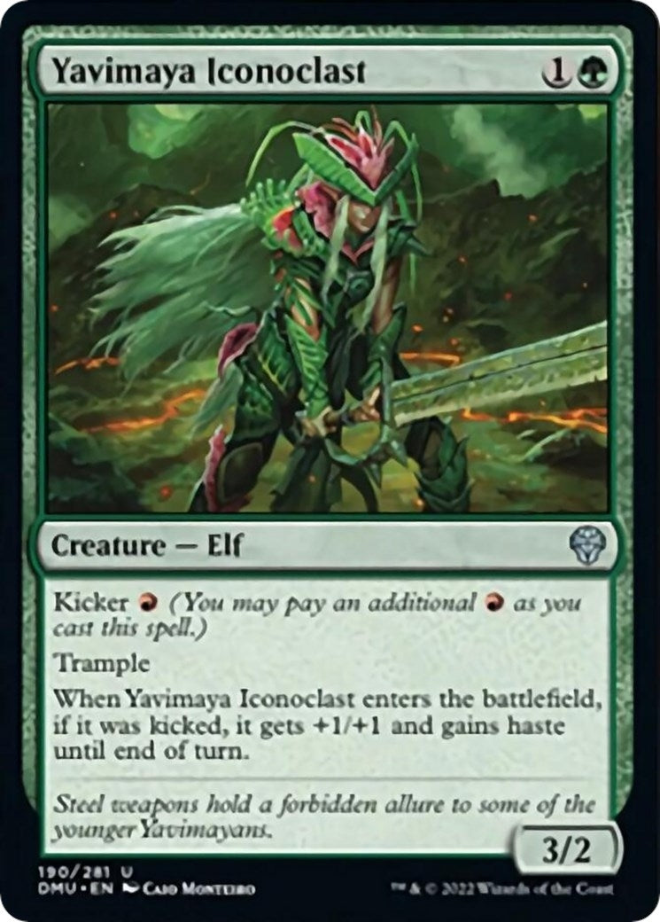 Image for Yavimaya Iconoclast (190) [Dominaria United] - Magic: The Gathering