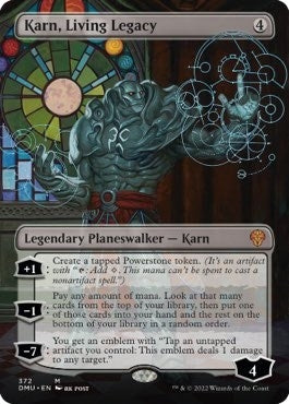 Image for Karn, Living Legacy (Borderless) (372) [Dominaria United] - Magic: The Gathering