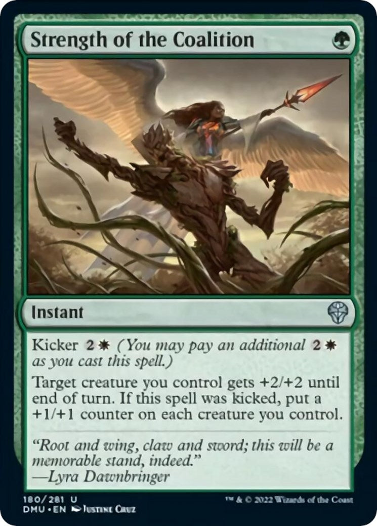 Image for Strength of the Coalition (180) [Dominaria United] - Magic: The Gathering