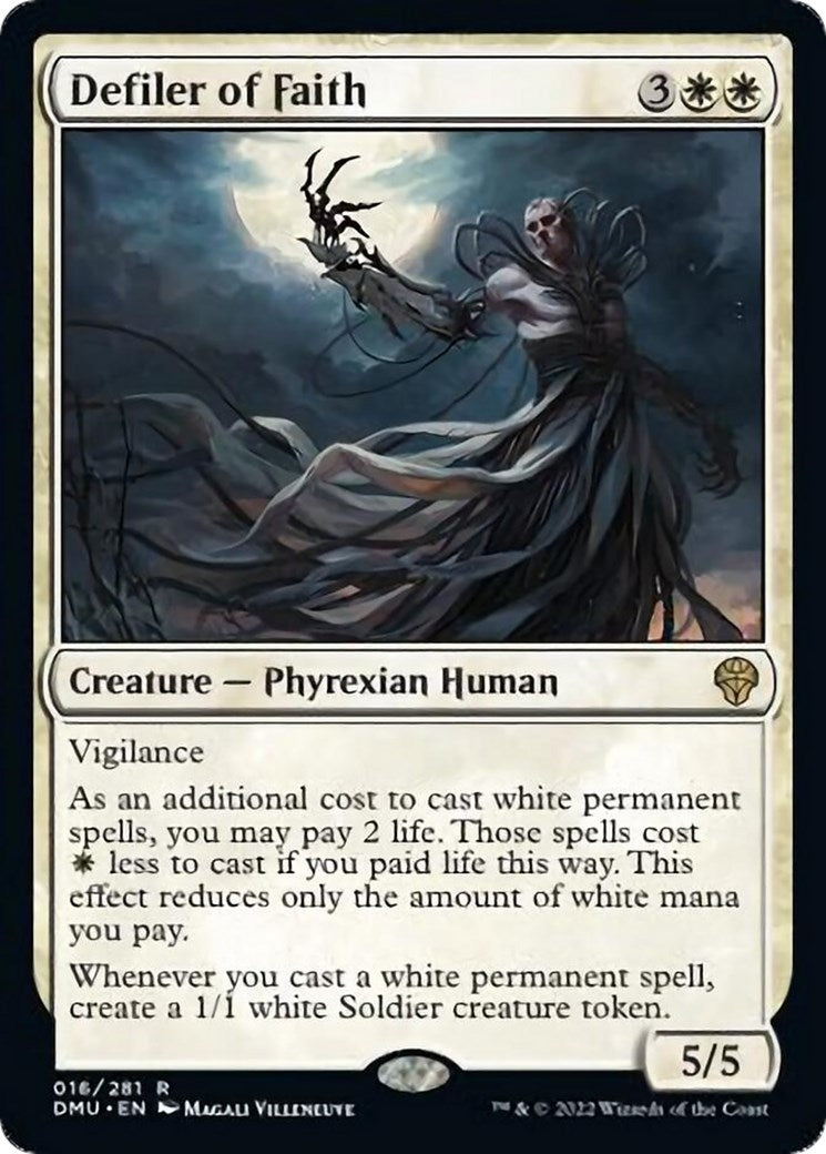 Image for Defiler of Faith (16) [Dominaria United] - Magic: The Gathering
